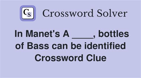 bass crossword clue